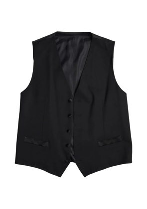 Dolce & Gabbana sequin-embellished stud-detail suit - Black