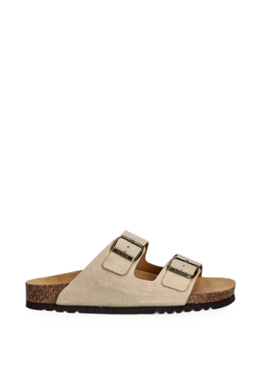 Scholl buckle-fastening slides - Neutrals