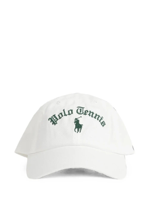 Polo Ralph Lauren logo-embroidered baseball cap - White