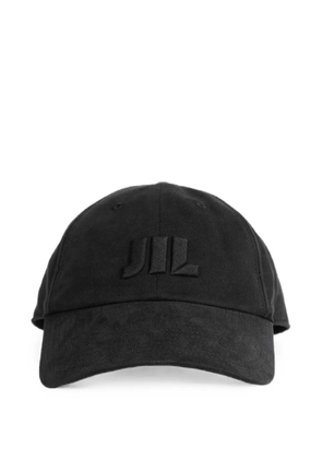Jil Sander logo-embroidered hat - Black