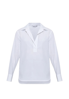 Max Mara Violino V-neck top - White