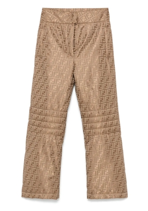 FENDI FF ski trousers - Brown