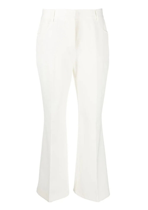 Stella McCartney kick-flare cropped trousers - Neutrals
