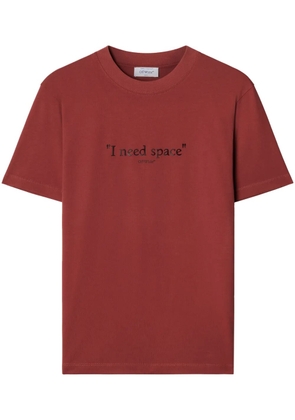 Off-White Give Me Space cotton T-shirt - Red