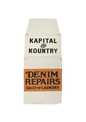 KAPITAL Canvas Pulp phone holder - Neutrals