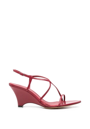 Le Monde Beryl Rio wedge sandals - Red