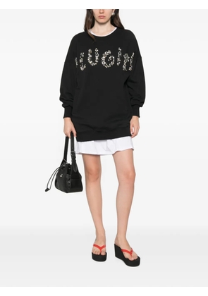 Blugirl crystal-embellishment mini dress - Black