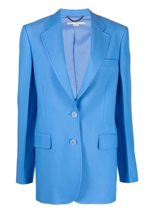 Stella McCartney oversized single-breasted blazer - Blue