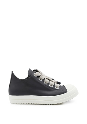 Rick Owens Jumbolace leather sneakers - Black