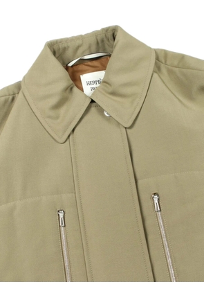 Hermès Pre-Owned 2010s Sellier coat - Green