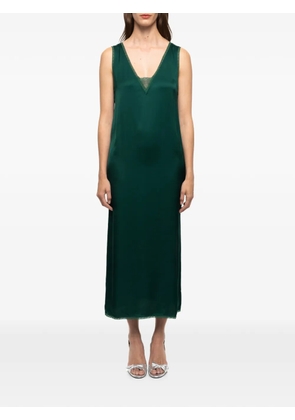 Zadig&Voltaire Renzo satin dress - Green