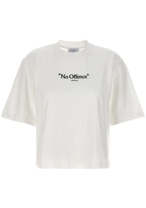 Off-White No Offence cotton T-shirt