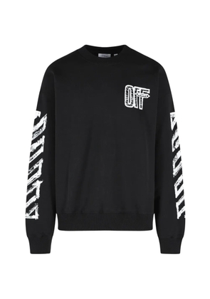 Off-White Motion Arrow logo-print sweatshirt - Black