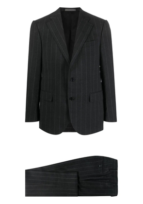 Corneliani pinstripe-pattern single-breasted suit - Grey