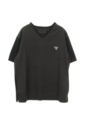 Prada Pre-Owned 2010s color-block T-shirt - Black