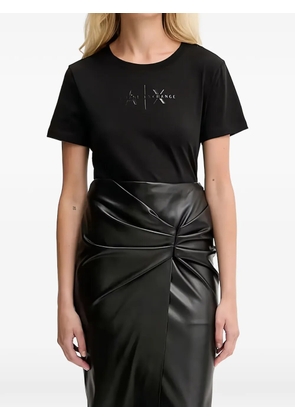 Armani Exchange logo-print T-shirt - Black