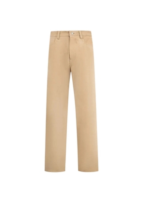 Nahmias suede trousers - Neutrals