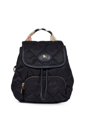 Burberry mini horseshoe backpack​ - Black
