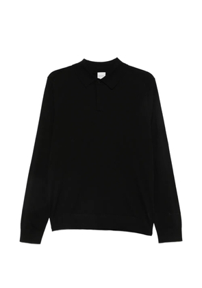 Paul Smith long-sleeve polo shirt - Black