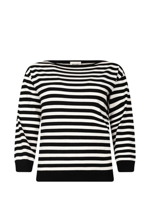 Weekend Max Mara striped boat-neck sweater - White