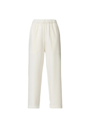 Fabiana Filippi elasticated-waistband trousers - White