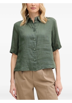 Benetton short-sleeve button-up shirt - Green