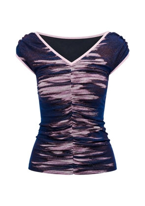 PH5 Mahi Lake-print top - Blue