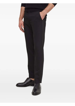 Benetton side-stripe tailored trousers - Black