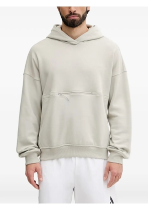 adidas x Hermanos Koumori drop-shoulder hoodie - Grey