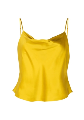 Cinq A Sept Marta cowl-neck top - Yellow