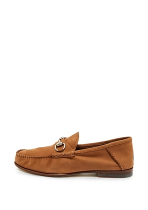 Gucci Pre-Owned Horsebit 1953 leather loafers - Neutrals