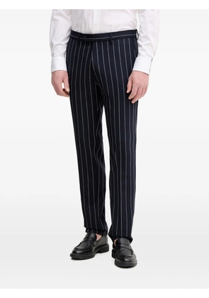 Benetton pinstripe-pattern trousers - Blue