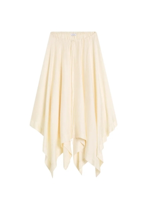 BONDI BORN Ardea square-hem maxi skirt - Neutrals