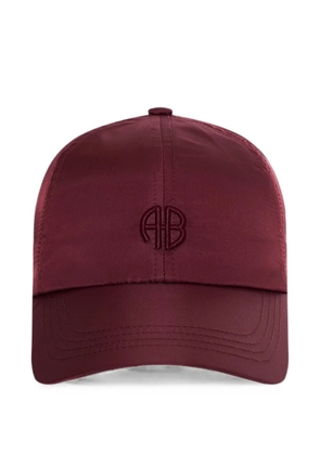ANINE BING Jeremy baseball cap AB nylon - fig - Red