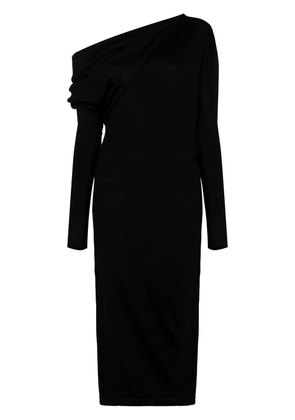 TOM FORD off-shoulder midi dress - Black