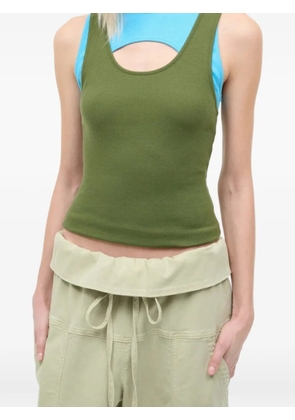 STAUD layered tank top - Green