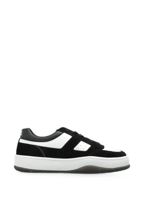 Diesel S-D-LONG LOW leather low-top sneakers - Black