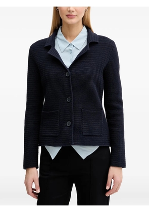 Benetton button-up cardigan - Blue