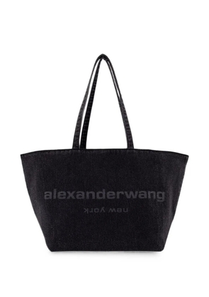 Alexander Wang Punch rhinestone-embellished tote bag - Black