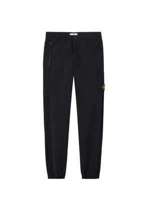 Stone Island logo-patch track pants - Black