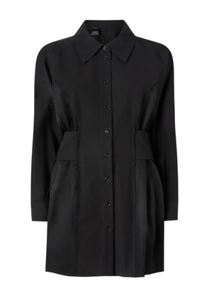 PINKO cotton shirt dress - Black
