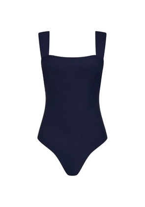 BONDI BORN Gwen square-neckline swimsuit - Blue