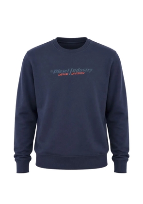 Diesel logo-print sweatshirt - Blue