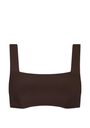BONDI BORN Anja II bikini top - Brown