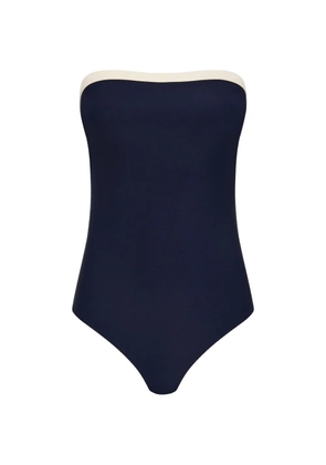 BONDI BORN Romy strapless swimsuit - Blue