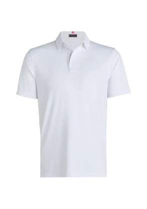 G/FORE stripe-detail short-sleeve polo shirt - White
