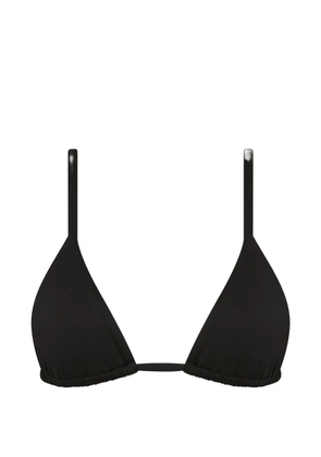 BONDI BORN Lulu triangle bikini top - Black