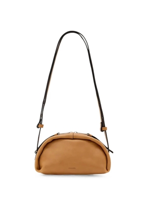 AllSaints Rosalie logo-debossed crossbody bag - Brown