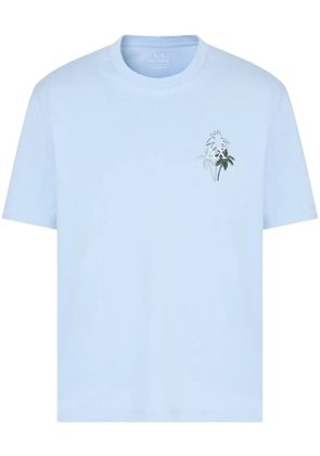 Armani Exchange cotton t-shirt - Blue