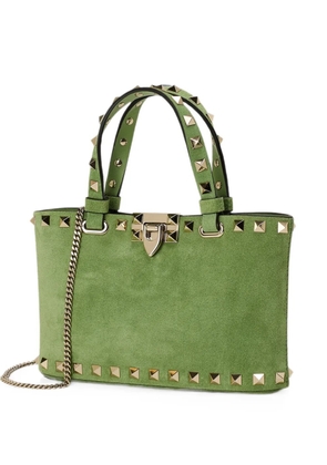 Valentino Garavani Rockstud chain-strap tote bag - Green